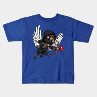 Ninja Cupid Kids T-Shirt